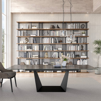 8684MSC ceramic extendable dining table