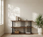 Minimalist 3-Tier Display Shelf for Living Room and Office