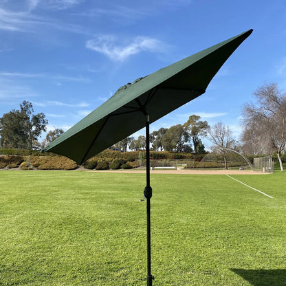 6.5 ft Square Patio Umbrella with Adjustable Crank