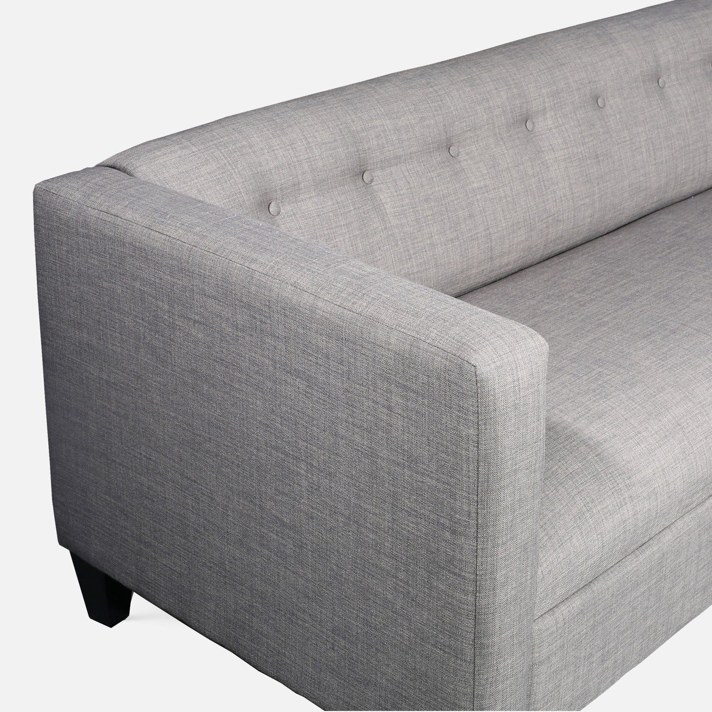 80” Modern Upholstered Sofa with Button-Tufted Back – Contemporary Couch for Living Room