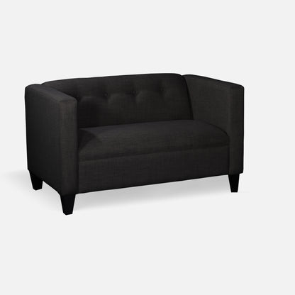 50” Modern Upholstered Loveseat Sofa with Button Tufted Back – Compact Couch for Small Spaces