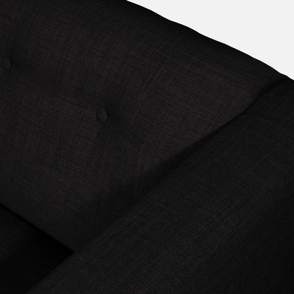 50” Modern Upholstered Loveseat Sofa with Button Tufted Back – Compact Couch for Small Spaces