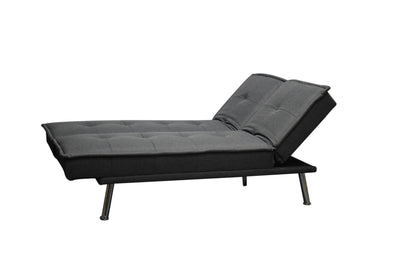 Modern Convertible Futon Sofa Bed – Adjustable Backrest Sleeper for Small Spaces