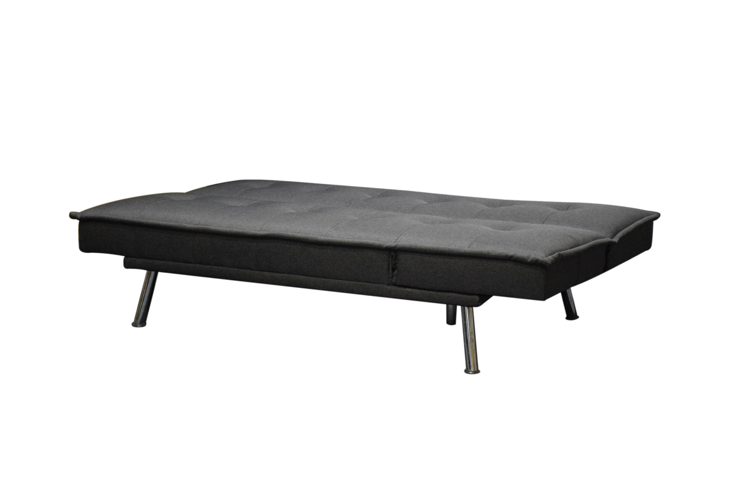 Modern Convertible Futon Sofa Bed – Adjustable Backrest Sleeper for Small Spaces